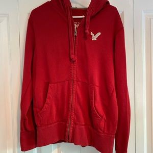 Hollister cotton zip up jacket